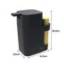 Imagem de Kit Cozinha Dispenser Porta Detergente + Lixeira 2,5 Litros - Soprano