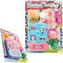 Imagem de Kit cozinha infantil com geladeira + copo e acessorios kitchen set 9 pecas