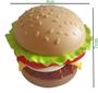Imagem de kit cozinha infantil comidinha lanche hamburguer batata frita refrigerante pipoca brinquedo 