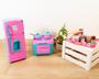 Imagem de KIT Cozinha Infantil Completa 18 Peças Brinquedo Fogão Geladeira Comidinhas