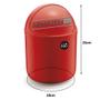 Imagem de Kit Cozinha Lixeira 4 Litros Tampa Capacete + Dispenser Pia Porta Detergente - Uz