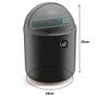 Imagem de Kit Cozinha Lixeira 4L Tampa Capacete + Dispenser Pia Porta Detergente Premium - Uz