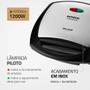 Imagem de Kit Cozinha Mondial Turbo Inox Max Grill com Liquidificador e Sanduicheira Grill G-07 L-1200