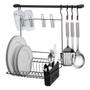 Imagem de Kit Cozinha Suspensa Cook Home 8 - 52cm Black - Arthi