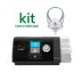 Imagem de Kit cpap s10 airsense autoset + mascara facial airfit f20 tam.g - resmed