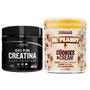 Imagem de Kit Creatina Monohidratada 300g - Darkmoon + Pasta de Amendoim Sabor Cookies e Cream 600g - Dr Peanu