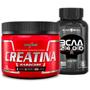 Imagem de Kit Creatina Pura 150g Integral + Bcaa 30 Caps Black Skull