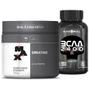 Imagem de Kit Creatina Pura 150g Max Titanium + Bcaa 30 Caps Black Skull