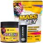 Imagem de Kit Creatina Pura Micronized 150g + Hipercalórico Mass Whey 3kg + Coqueteleira - Leader Nutrition