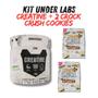 Imagem de Kit Creatine Borntodisrupt 300g + 2 Crock Crush 50g Cookies - Under Labz