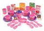 Imagem de Kit Crec Crec Jogo de Meu Chazinho Com Mesinha Tritec Rosa