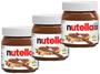 Kit Creme de Avelã com Cacau Nutella Ferrero - 350g 3 Unidades Imagem de Kit Creme de Avelã com Cacau Nutella Ferrero