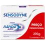 Imagem de Kit Creme Dental Sensodyne Rápido Alívio 90g - 3 Unidades