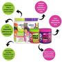 Imagem de Kit Creme + Gelatina Salon Line Melancia + Uva Com 4