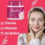 Imagem de Kit Creme Hidratante com Filtro Solar Tarta Rugas + Creme Facial Clareador De Marcas Rosa Mosqueta Rosativ