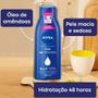 Imagem de Kit Creme Hidratante Corporal Firmador Q10 Com Vitamina C 200ml + Hidratante Milk 400ml com Óleo de Amêndoas Nivea