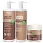 Imagem de Kit Crespo Power com Shampoo, Máscara e Creme de Pentear Apse Cosmétics - 3 Itens