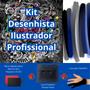 Imagem de Kit CTL472 + Capa Case Preta + Luva Desenho