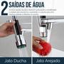Imagem de Kit Cuba Cozinha Gourmet Aço Inox Tábua C/ Torneira Extensor