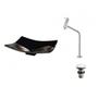 Imagem de Kit Cuba F44 com Torneira Link 1062 Metal e Válvula Click 1"B Pol. Compace