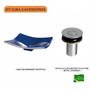Imagem de Kit Cuba F44 com Válvula Click Botão Compace