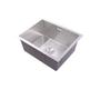 Imagem de Kit Cuba Inox Quadra 50 X 40 Cm Com Válvula E Acessórios