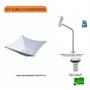 Imagem de Kit Cuba L30 com Torneira Link 1062 Metal e Válvula 1" Compace