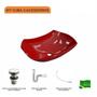 Imagem de Kit Cuba L42 com Válvula Click 1''G + Sifão Pvc e Flexível Compace
