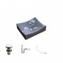 Imagem de Kit Cuba ML44 C/Válvula Click 1 Pol. Sifão PVC e Flexível Compace