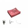 Imagem de Kit Cuba ML44 C/Válvula Click 1 Pol. Sifão PVC e Flexível Compace