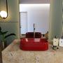 Imagem de Kit Cuba Ov42 Laila com Torneira Link 1062 e Válvula Click com Sifão e Flexível