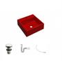 Imagem de Kit Cuba Q355 com Válvula Click 1 1/2'' + Sifão Pvc e Flexível Compace