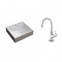 Imagem de Kit Cuba Q39 com Torneira 1198 Metal 1/4 Volta
