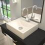Imagem de Kit Cuba Q39 com Torneira Luxo 1195 e Válvula Click 1"B Pol. Compace