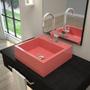 Imagem de Kit Cuba Q395 com Torneira Luxo 1195 e Válvula Click 1 Polegada B Compace