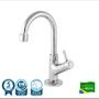 Imagem de Kit Cuba Q45 C/Torneira 1198 Metal + Válvula 1'' (2,6cm) + Sifão Pvc + Flexível