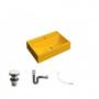 Imagem de Kit Cuba Q45 com Válvula Click 1.1/2" e Sifão Cromado e Flexível Compace