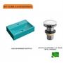 Imagem de Kit Cuba Q45 com Válvula Click 1 Polegada e Meia Compace