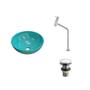 Imagem de Kit Cuba R30 C/Torneira Link 1062 Metal + Válvula Click 1 1/2'' (4,0cm)