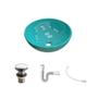 Imagem de Kit Cuba R30 C/Válvula Click 1 1/2'' (4,0cm) + Sifão Pvc + Flexível