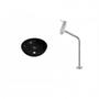 Imagem de Kit Cuba R30 com Torneira Link 1062 Metal 1/4 Volta Compace