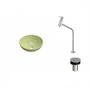 Imagem de Kit Cuba R30 com Torneira Link 1062 Metal e Válvula Click 1 Polegada B Compace