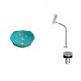 Imagem de Kit Cuba R35 com Torneira Link 1062 Metal e Válvula Click 1 Polegada B Compace