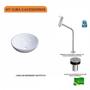 Imagem de Kit Cuba R35 com Torneira Link 1062 Metal e Válvula Click 1 Polegada B Compace
