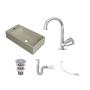 Imagem de Kit Cuba Rl545 Roma com Torneira C50 e Válvula Abs com Sifão e Flexível
