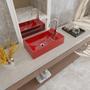 Imagem de Kit Cuba Rl545 Roma com Torneira Luxo Vermelho