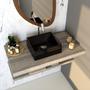 Imagem de Kit Cuba Rt30 Riviera com Torneira Link 1062 e Válvula Click com Sifão e Flexível Preto