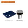 Imagem de Kit Cuba RT45 C/Válvula Click Botão 1''B (2,6cm)