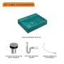 Imagem de Kit Cuba RT49 C/Válvula Click 1''B (2,6cm) + Sifão Pvc + Flexível