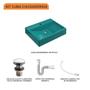 Imagem de Kit Cuba RT49 C/Válvula Click 1''G + Sifão Pvc + Flexível
